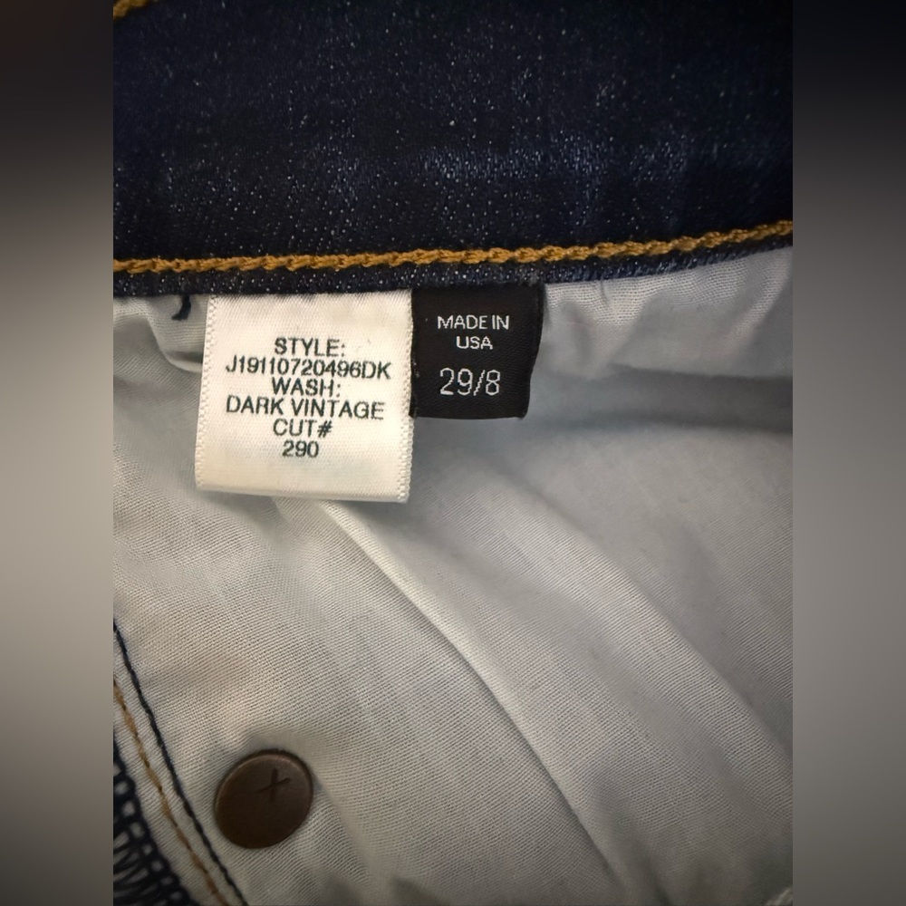 Veronica Beard‎ Denim Snap Bottom Jeans Size 29/8 - Picture 6 of 7